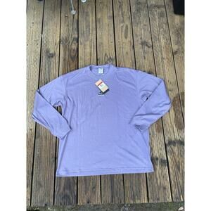 Nike ACG 'Lungs' Men's Long-Sleeve T-Shirt Loose Fit Purple Large DR7753-509